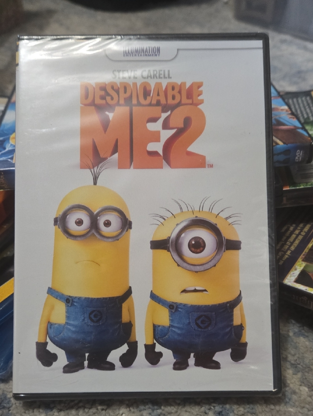 Despicable Me 2 DVD - Yellow Minions Artwork Unopened